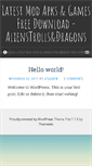 Mobile Screenshot of alienstrollsanddragons.com